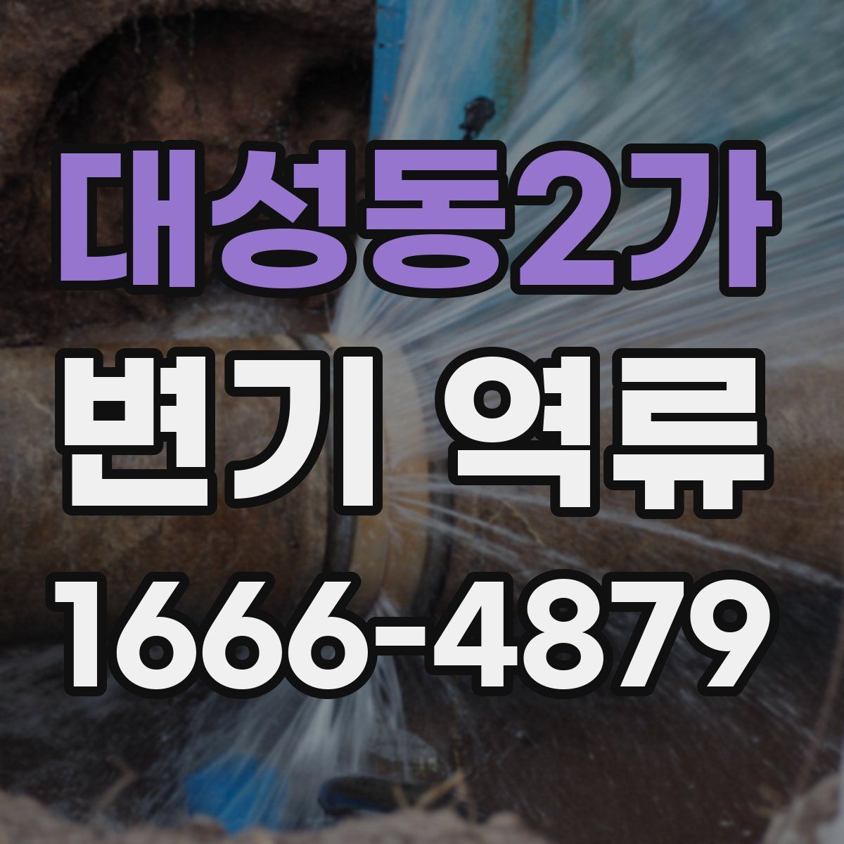 대성동2가 변기 역류