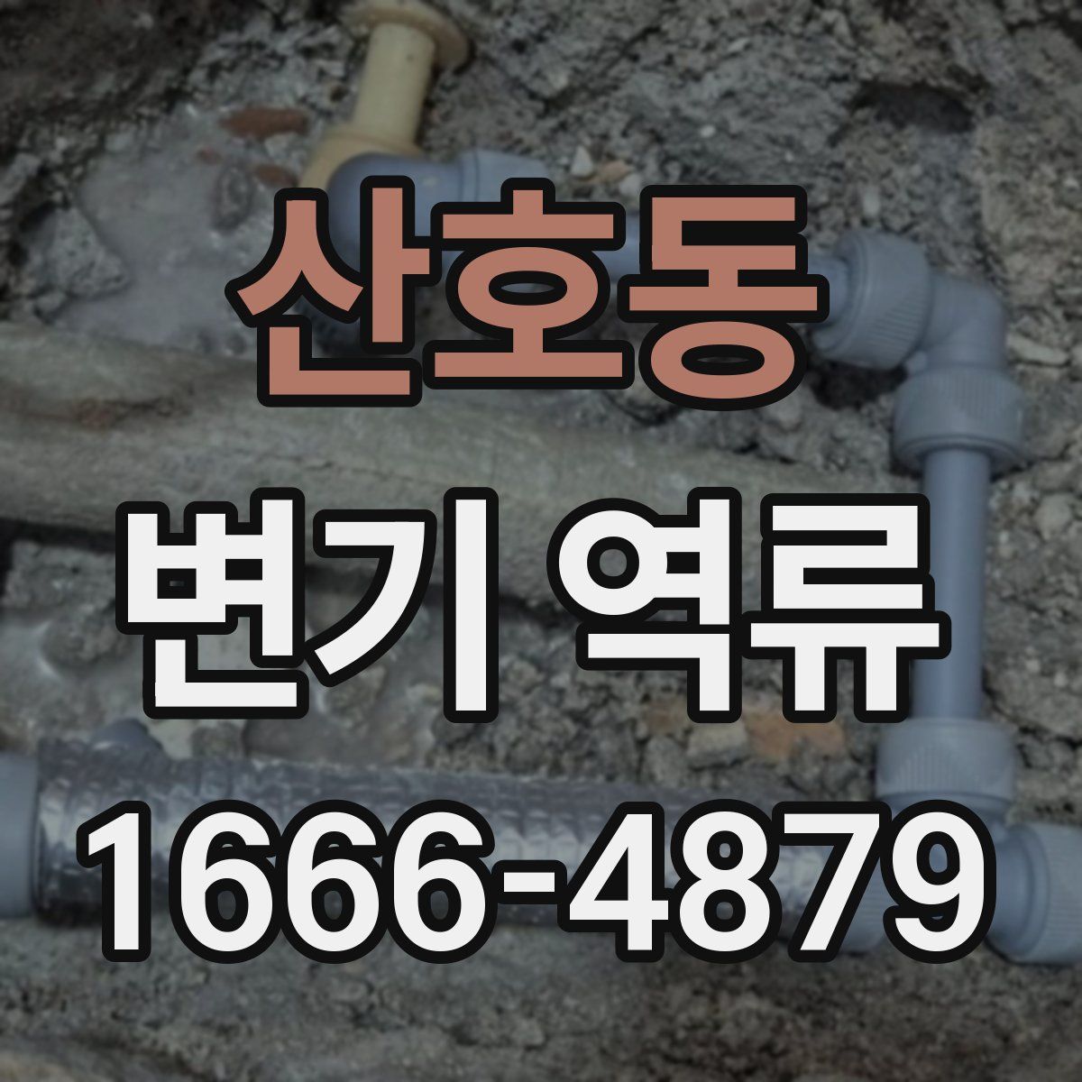 산호동 변기 역류