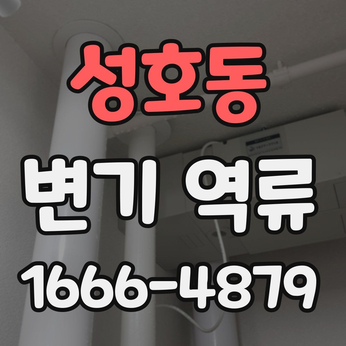 성호동 변기 역류 문제와 배관 청소의 필요성