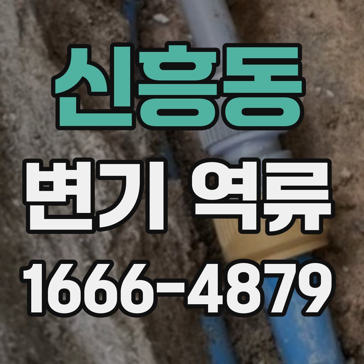 신흥동 변기 역류