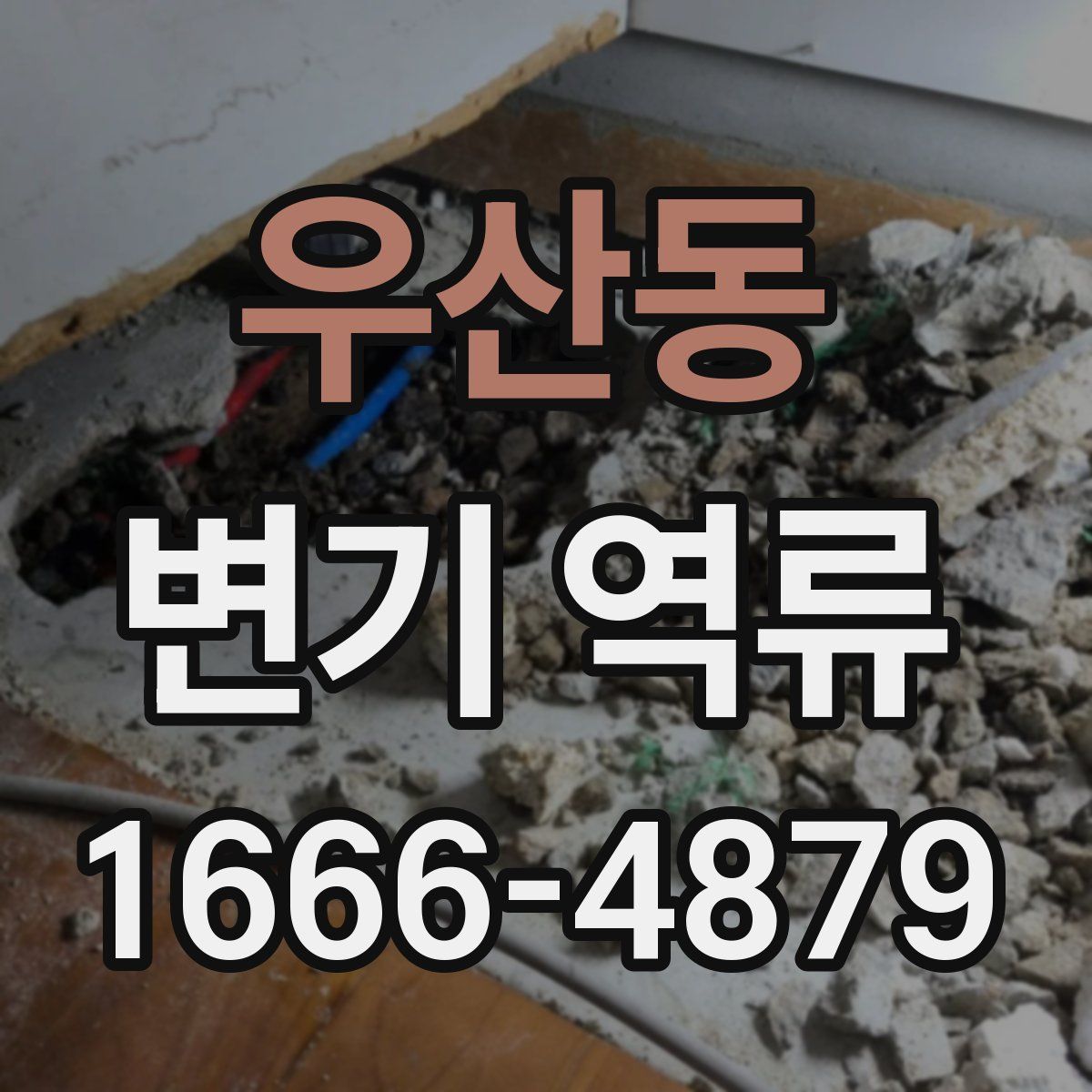 우산동 변기 역류