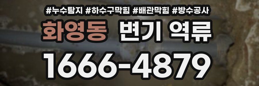화영동 변기 역류