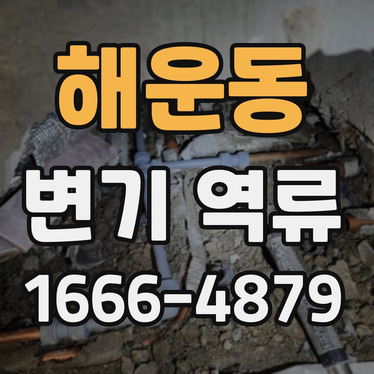해운동 변기 역류