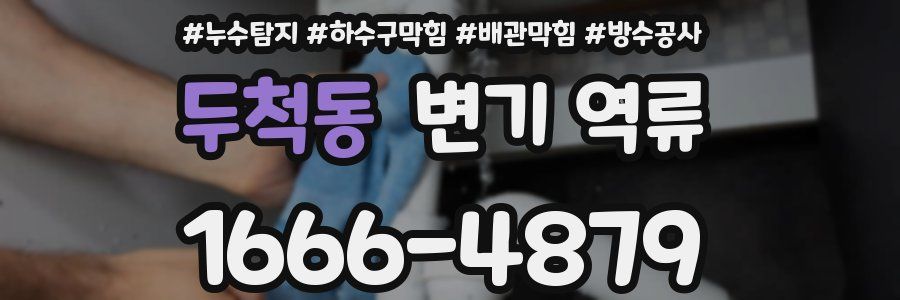 두척동 변기 역류