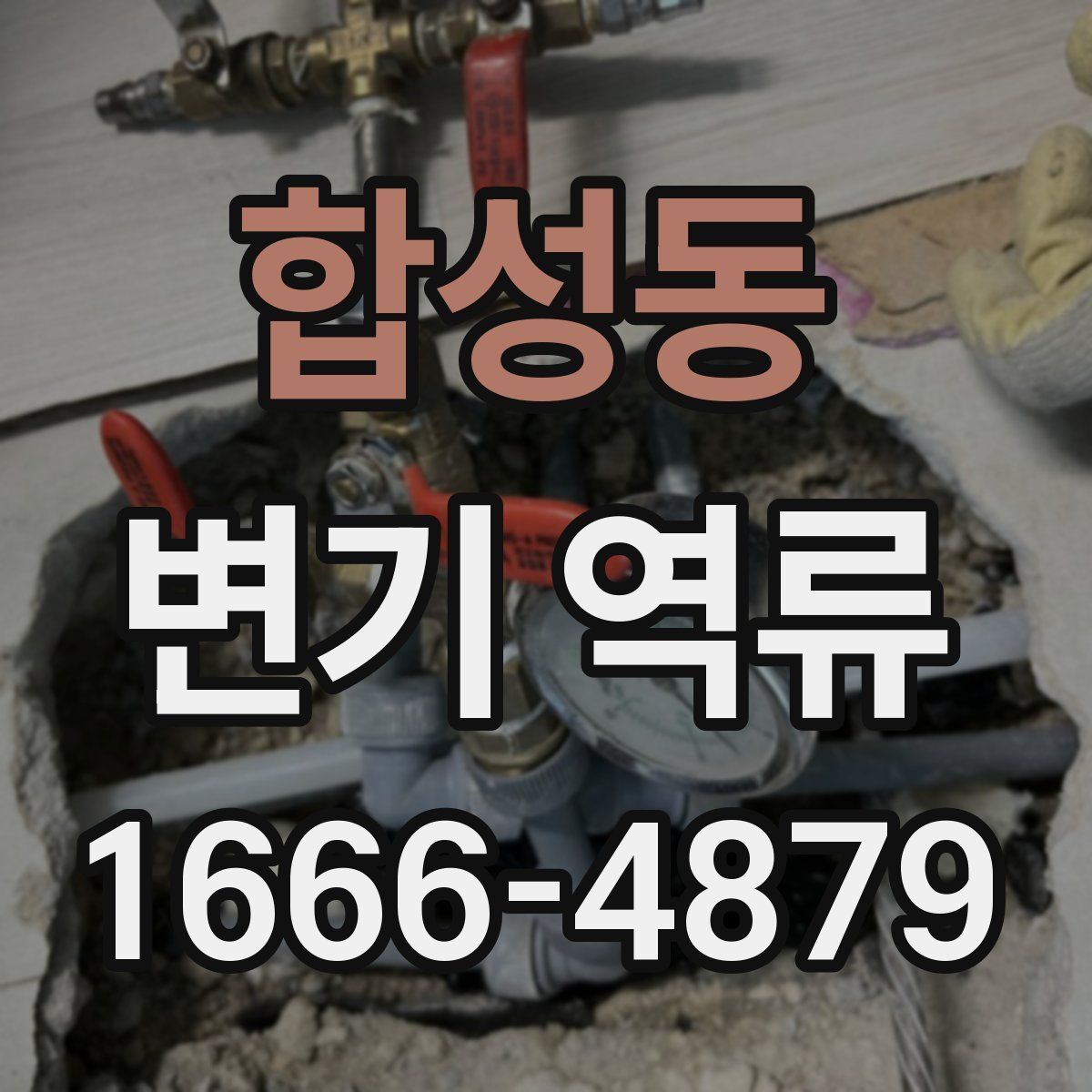 합성동 변기 역류