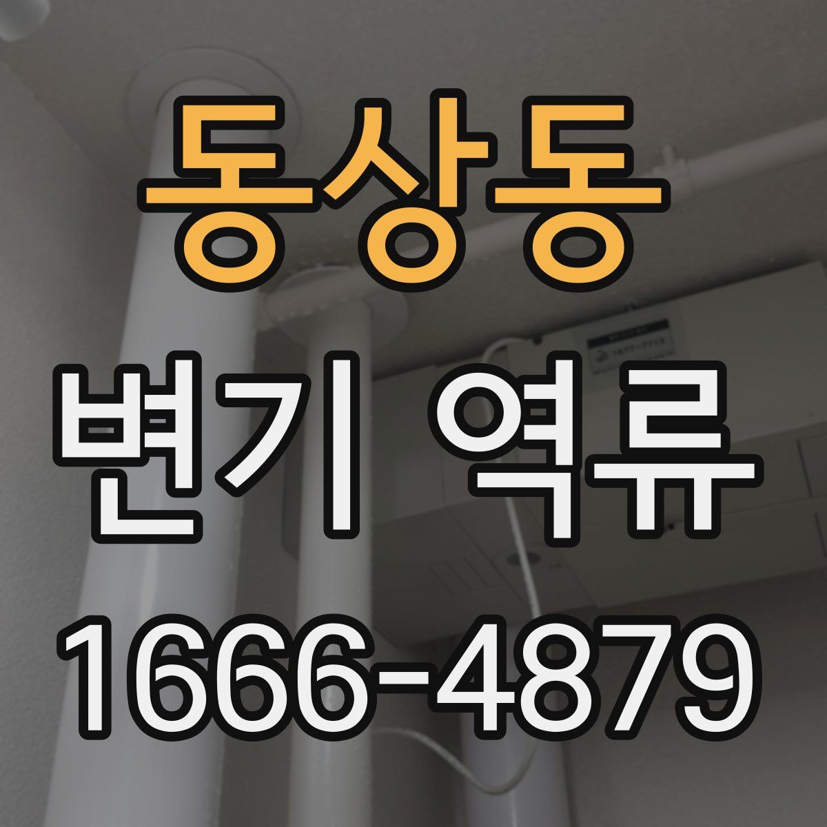 동상동 변기 역류