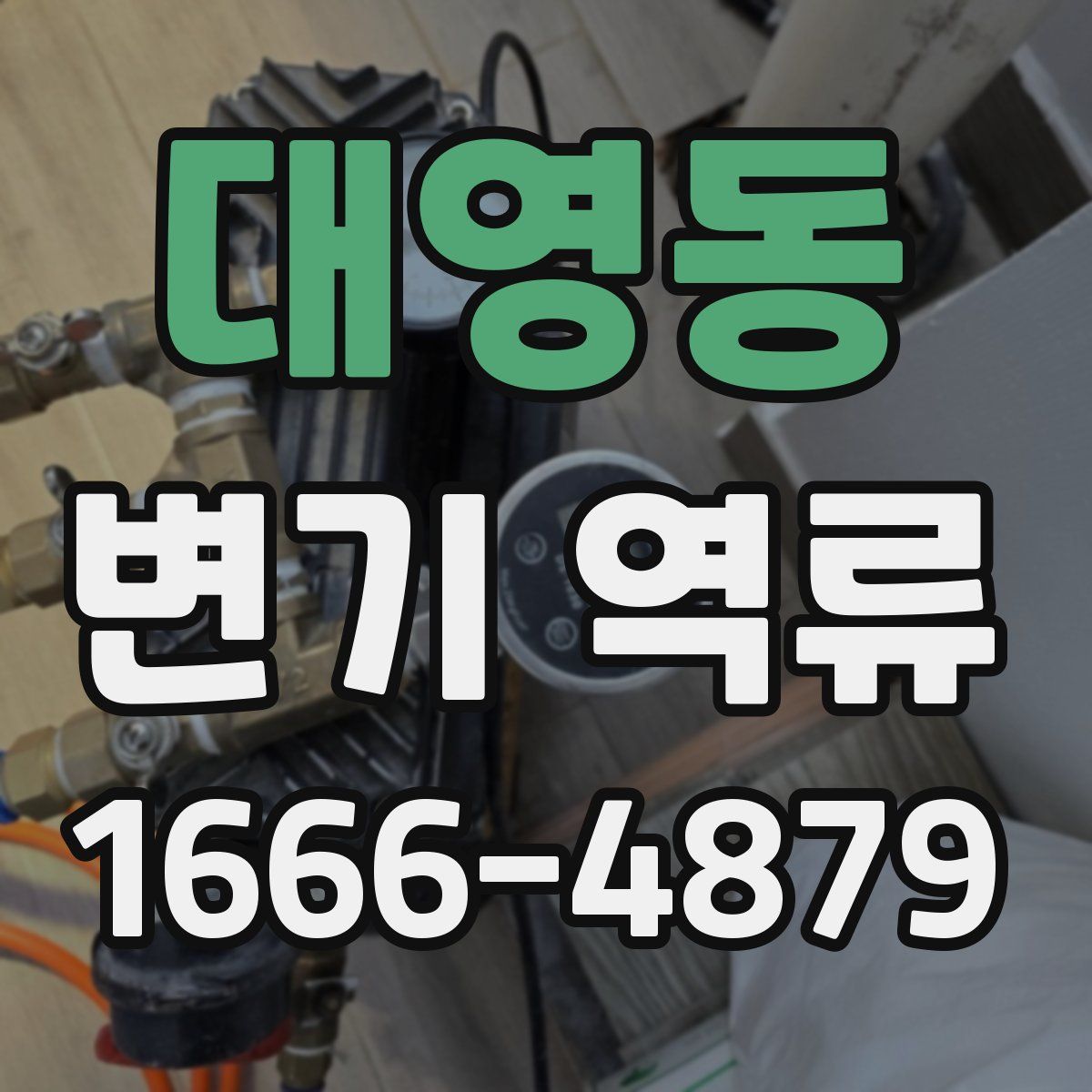 대영동 변기 역류