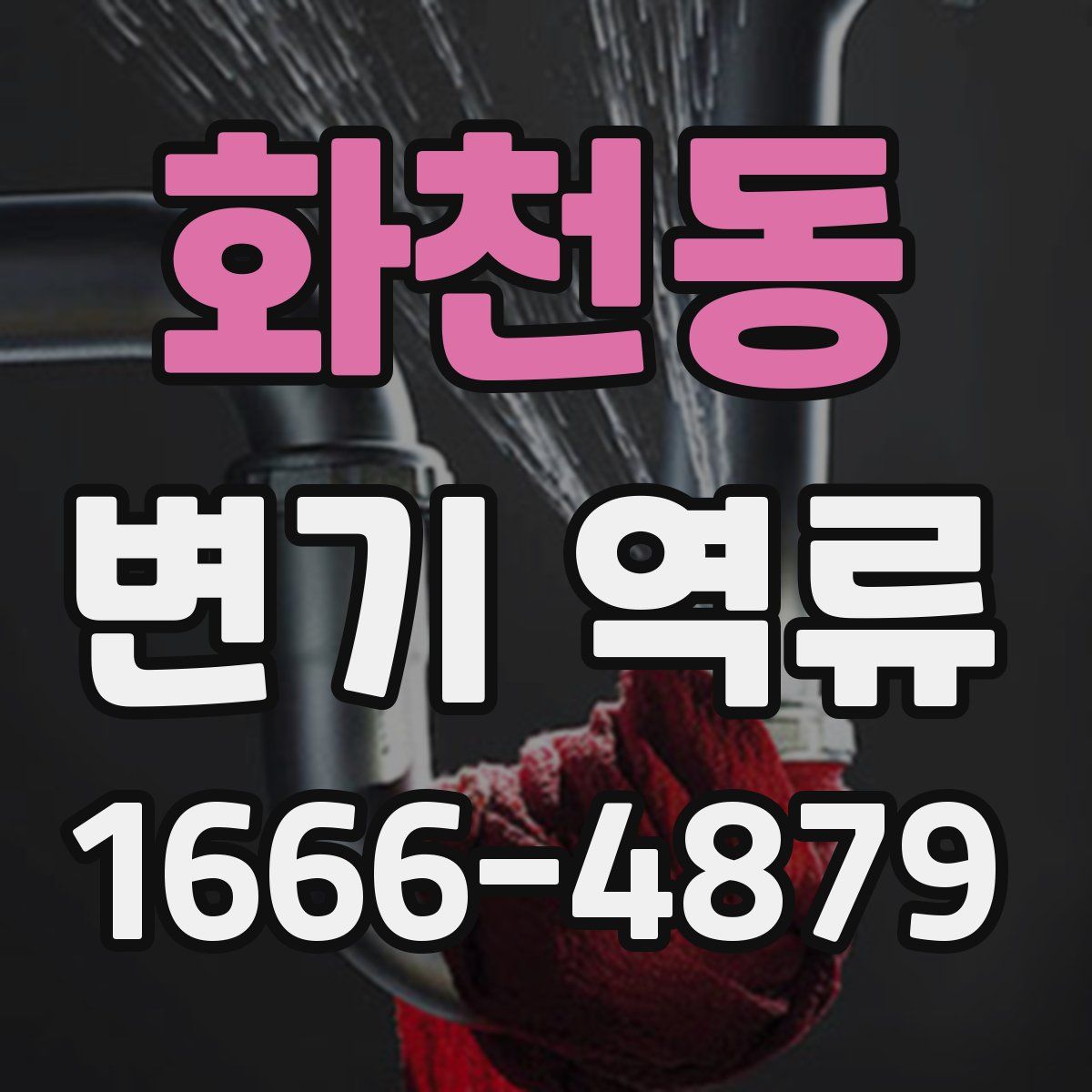 화천동 변기 역류