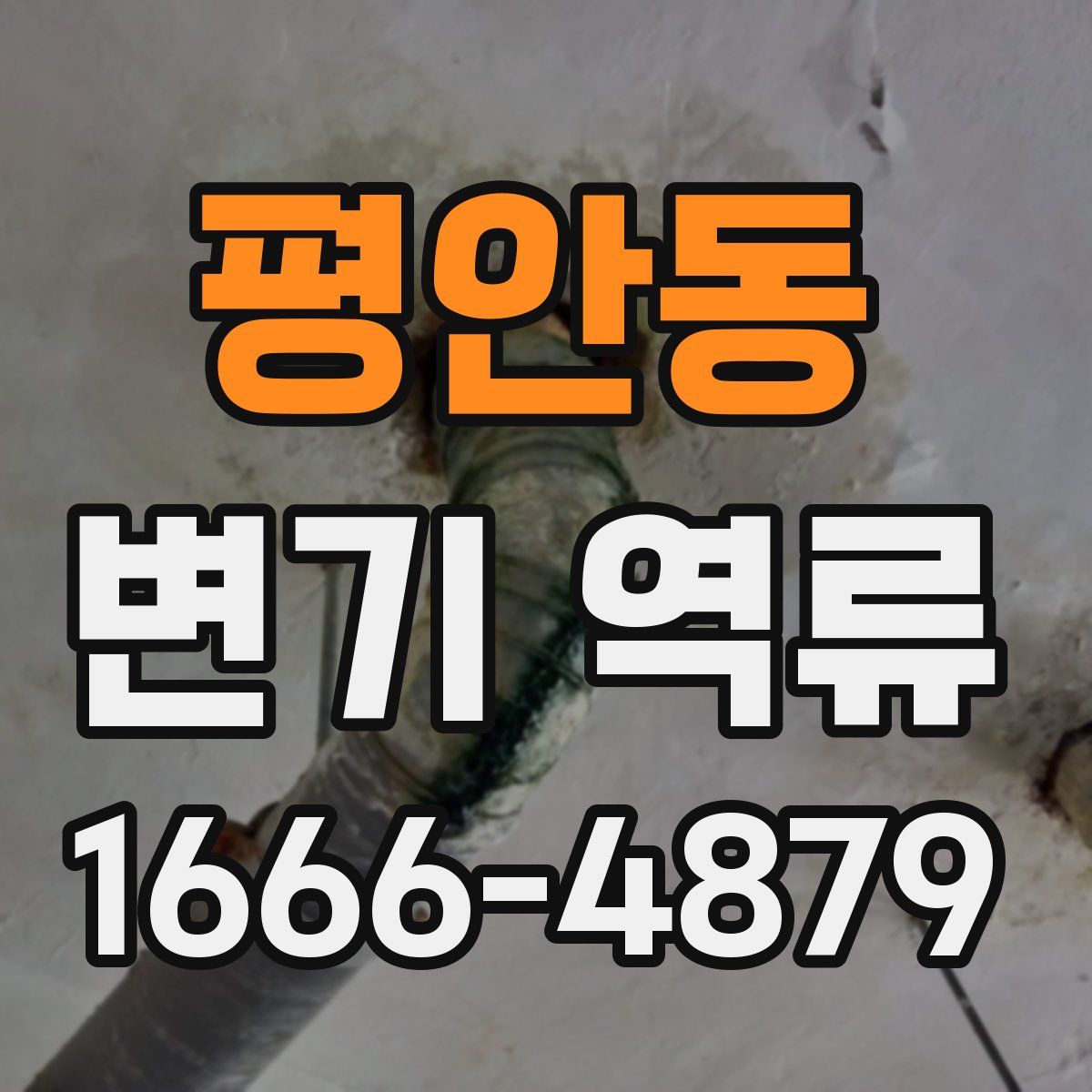 평안동 변기 역류