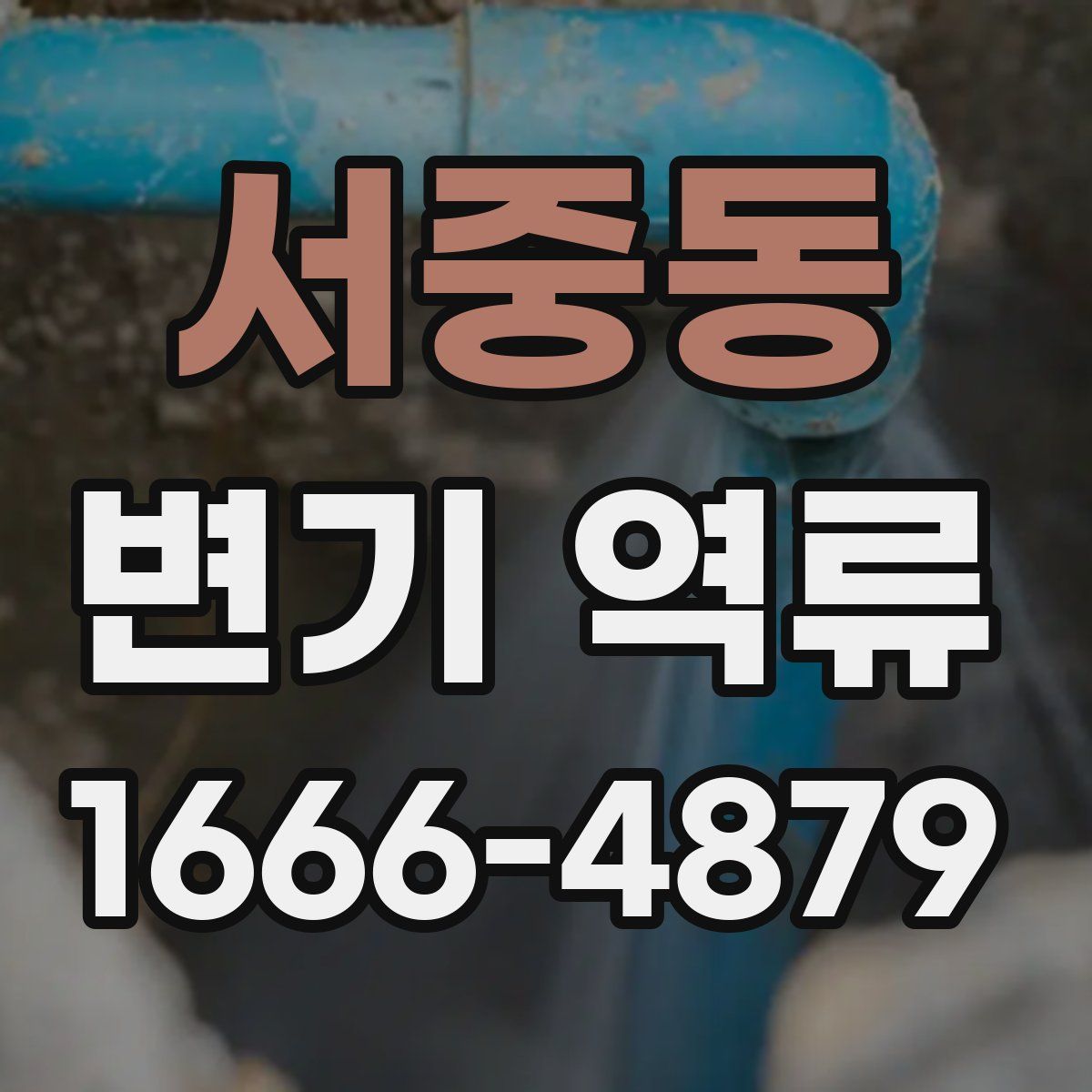 서중동 변기 역류