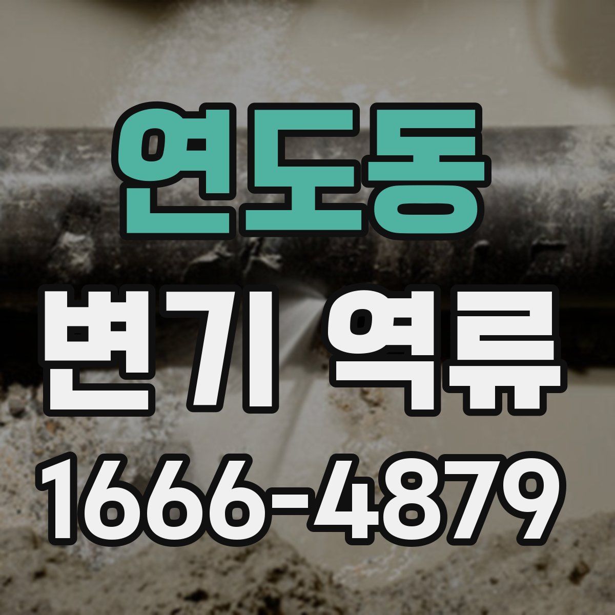 연도동 변기 역류