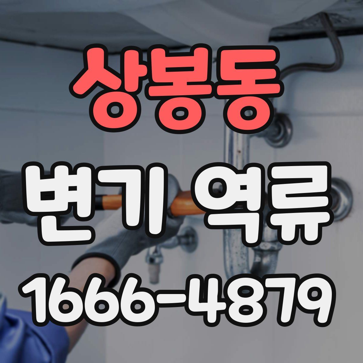 상봉동 변기 역류