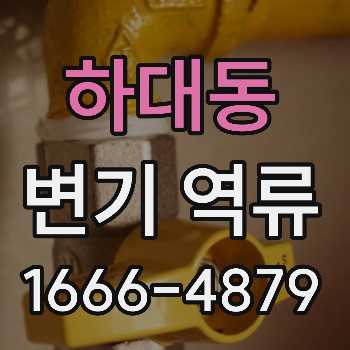 하대동 변기 역류