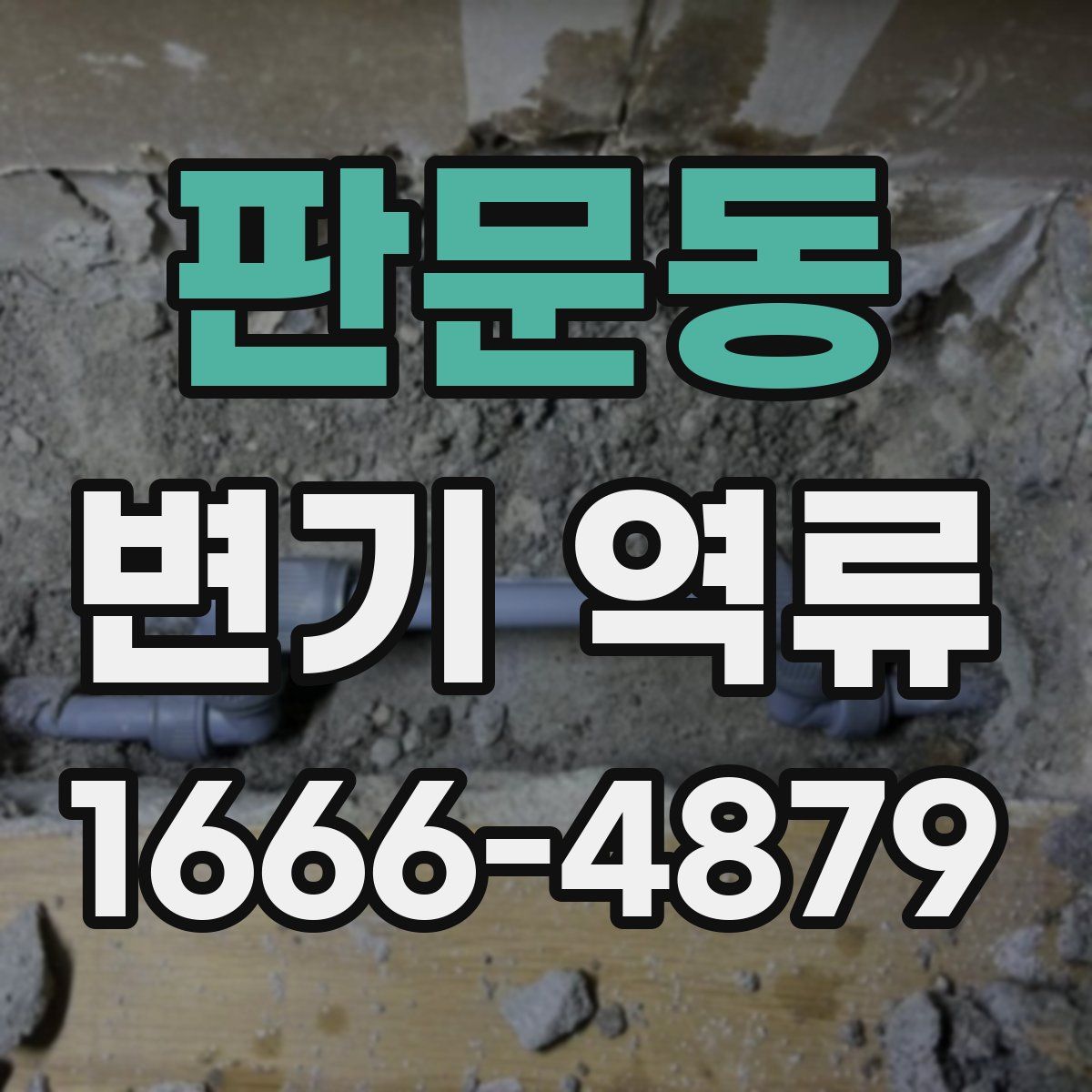 판문동 변기 역류