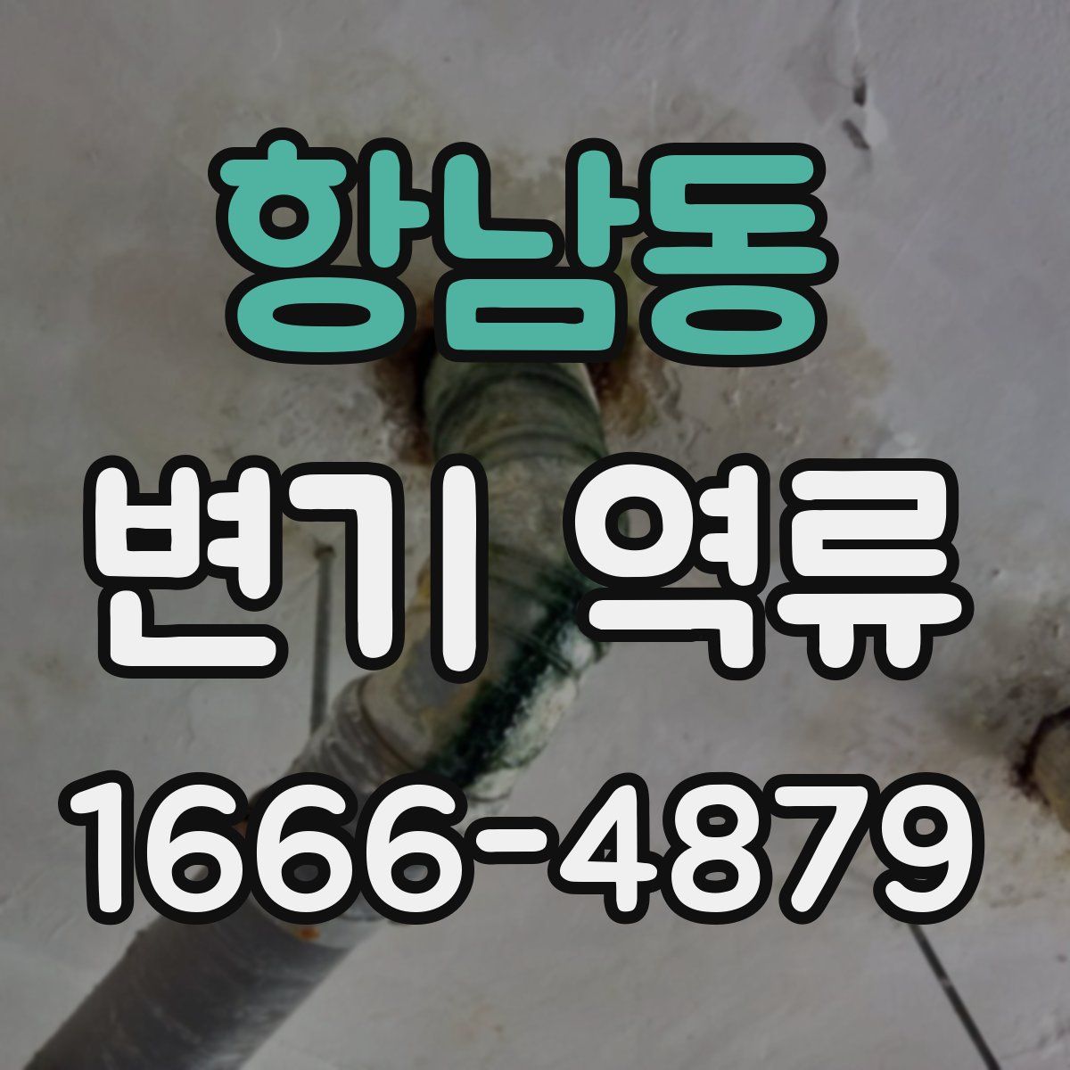 항남동 변기 역류