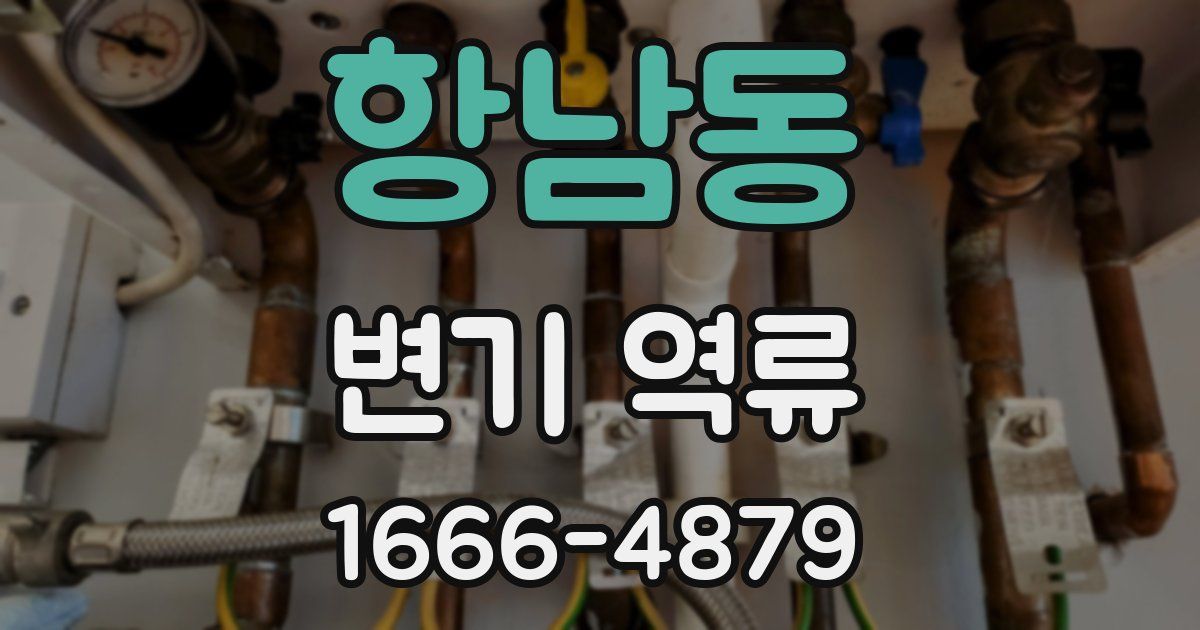 항남동 변기 역류