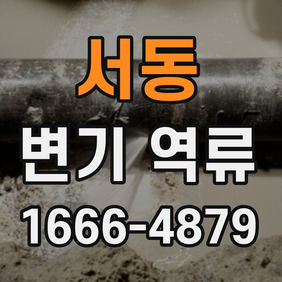 서동 변기 역류