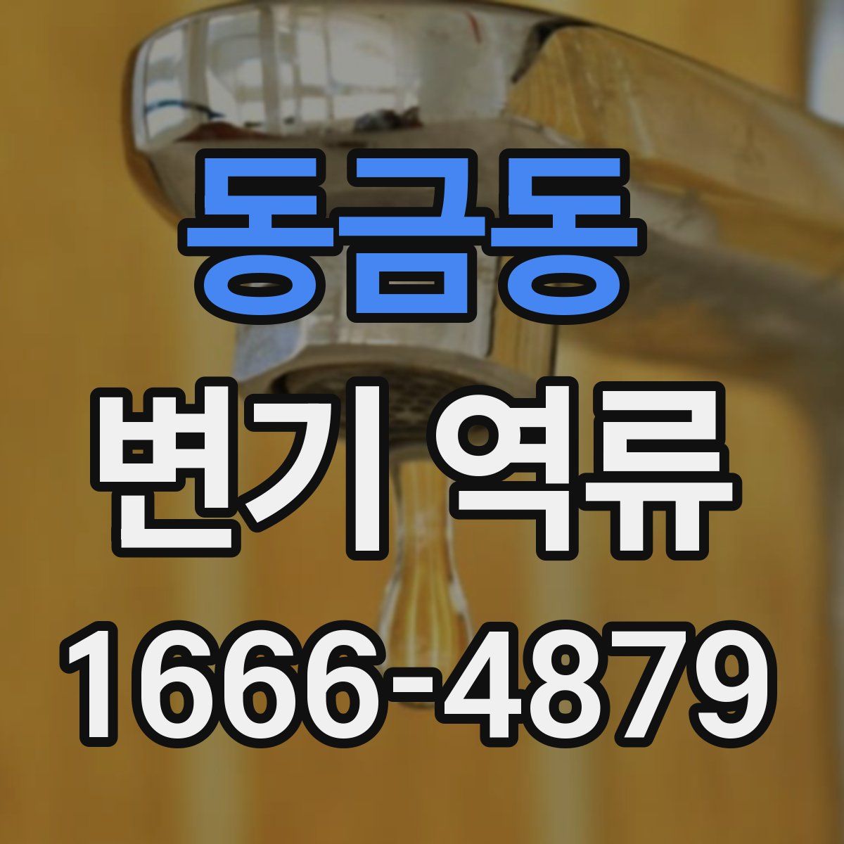 동금동 변기 역류