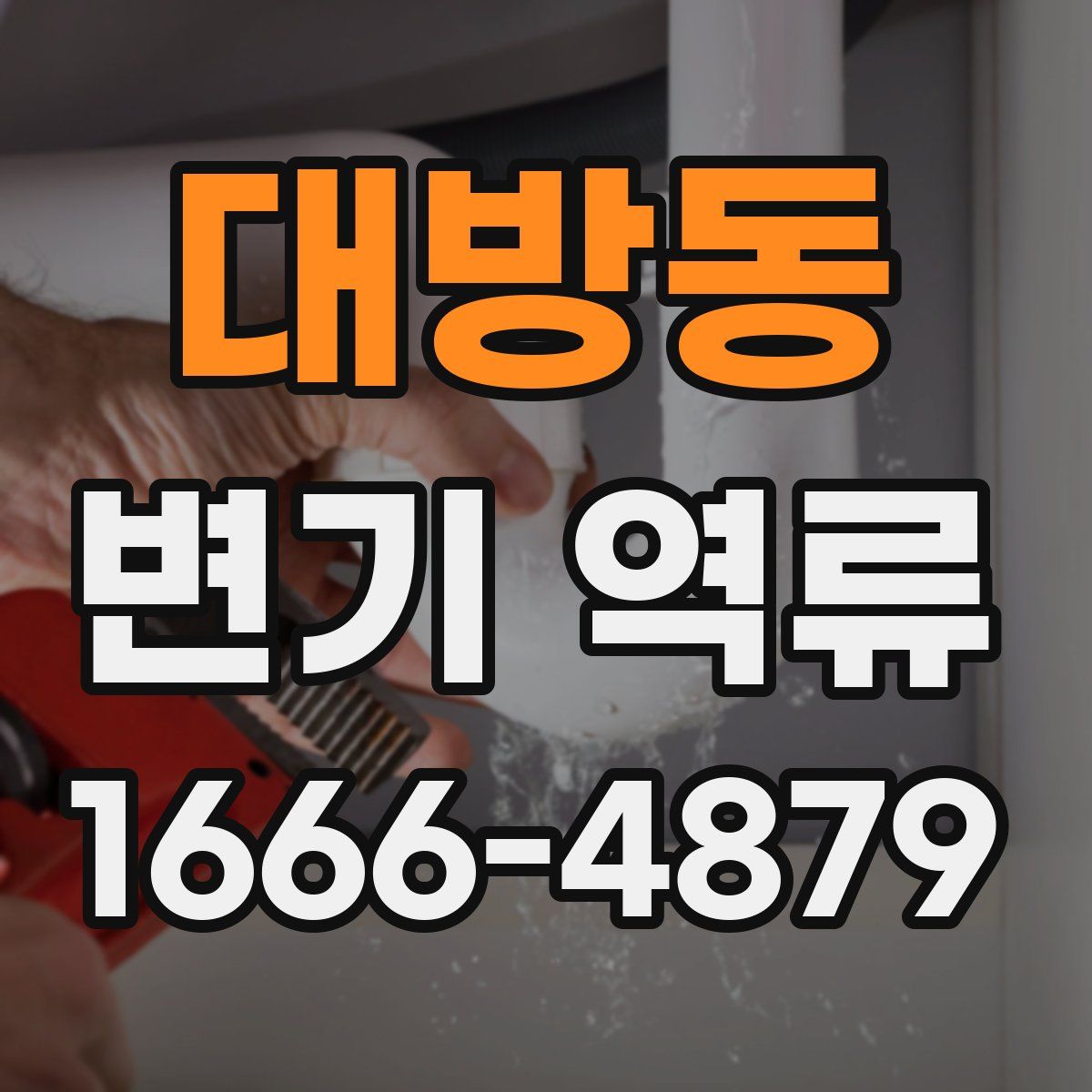 대방동 변기 역류