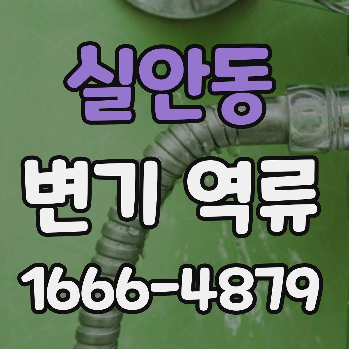 실안동 변기 역류