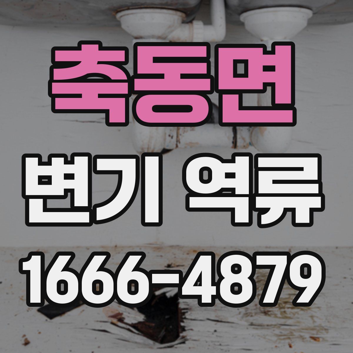 축동면 변기 역류