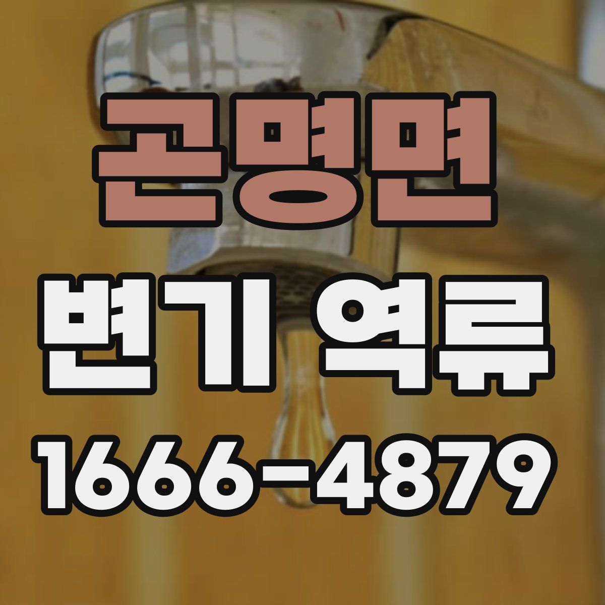 곤명면 변기 역류