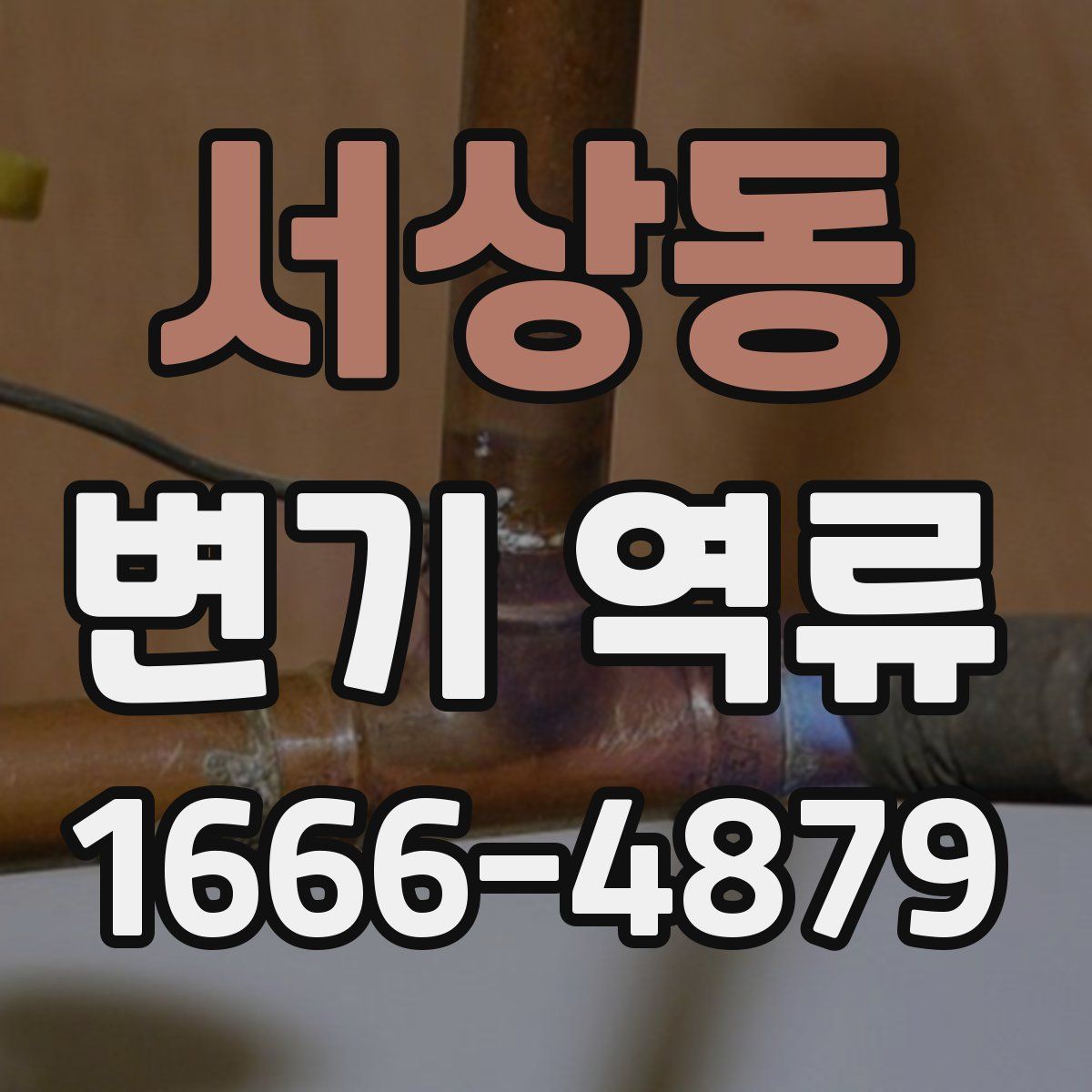 서상동 변기 역류