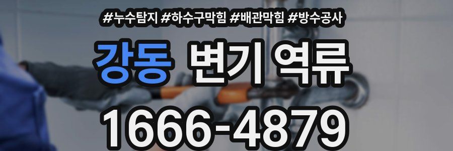 강동 변기 역류