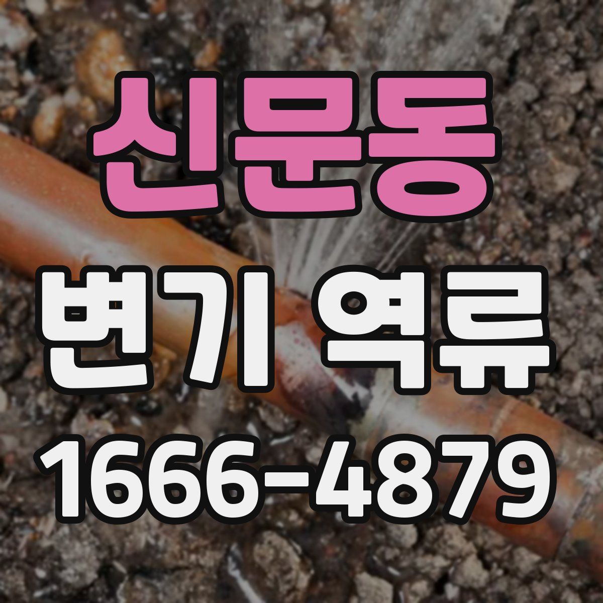 신문동 변기 역류