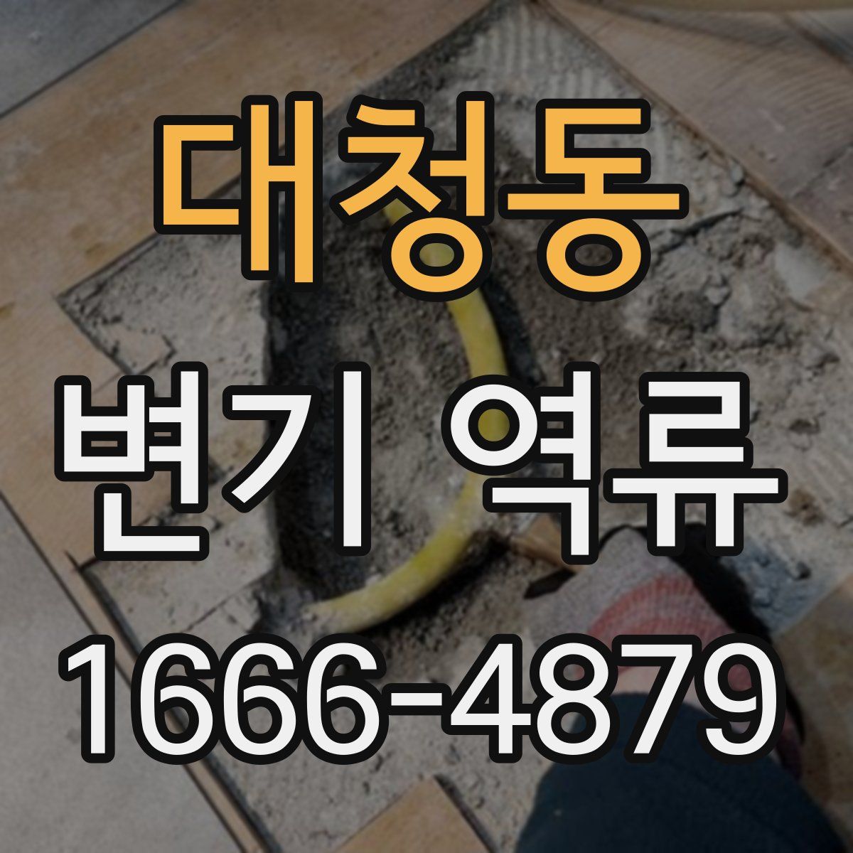 대청동 변기 역류