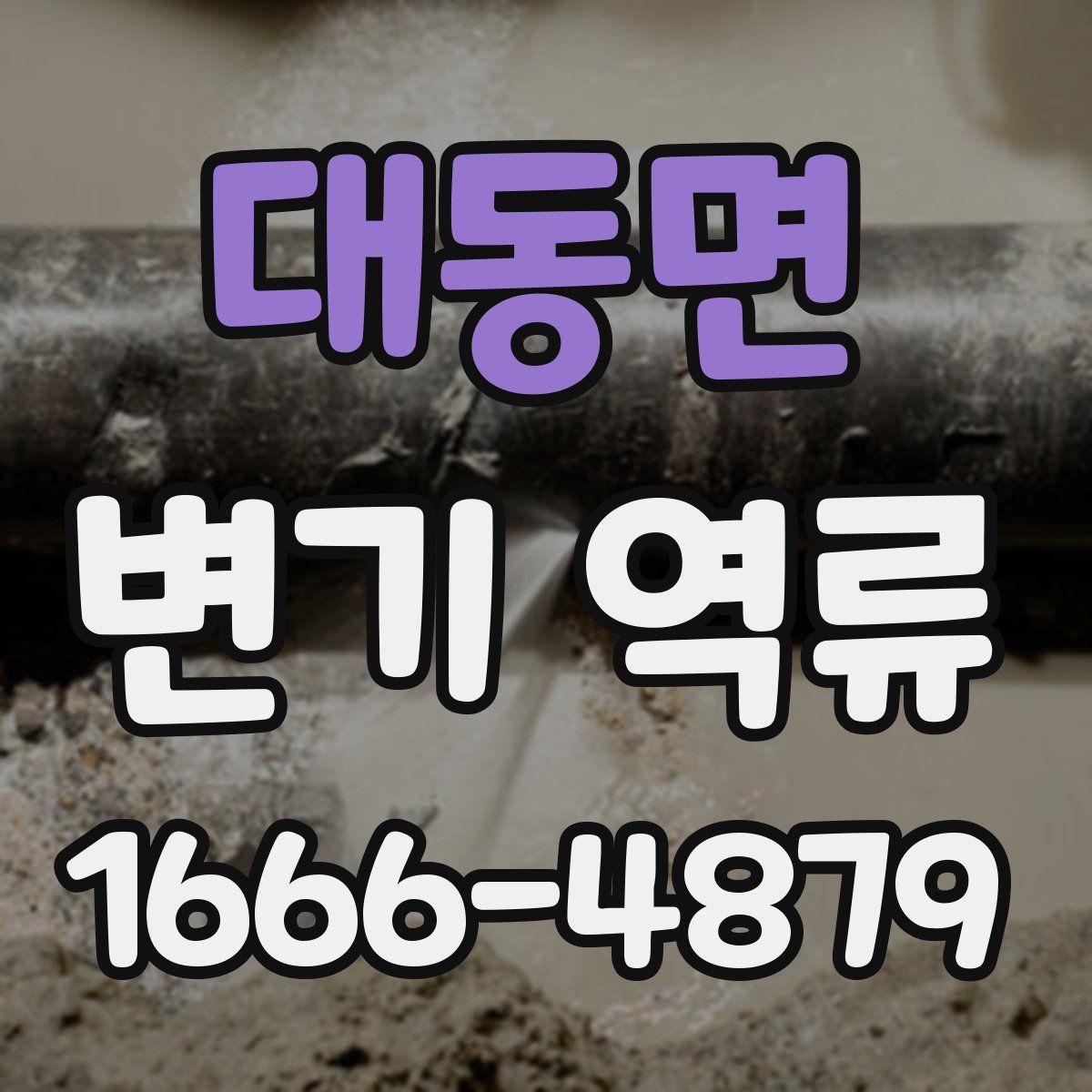 대동면 변기 역류