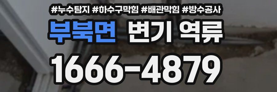 부북면 변기 역류