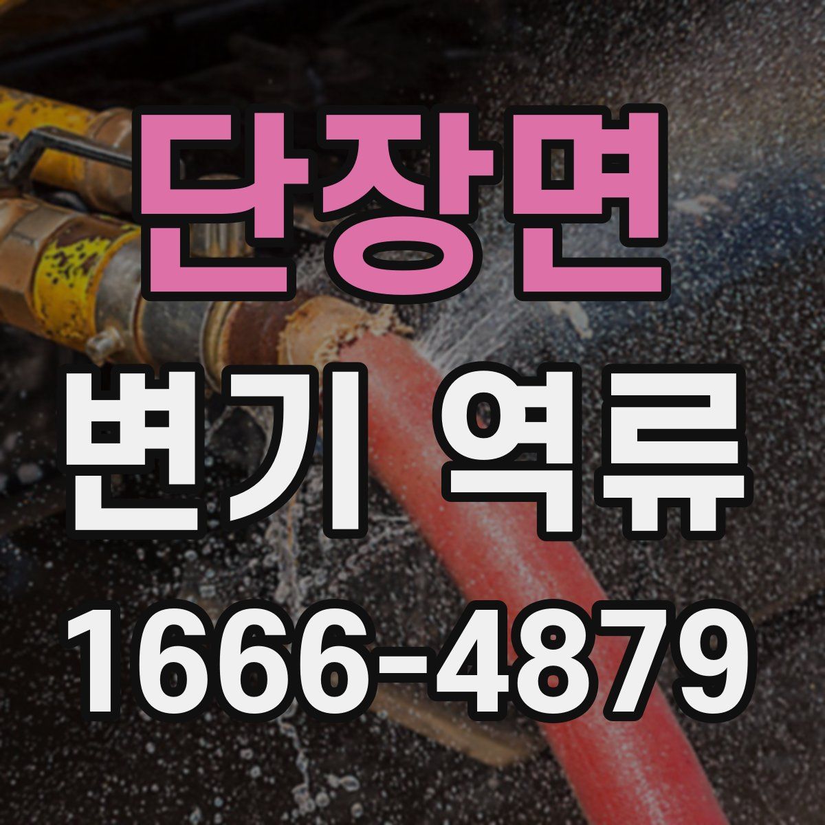 단장면 변기 역류
