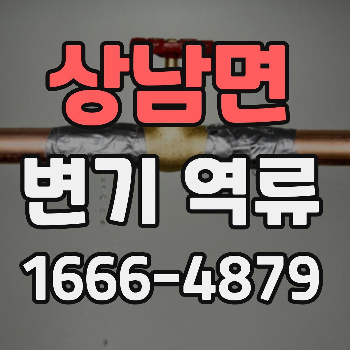 상남면 변기 역류