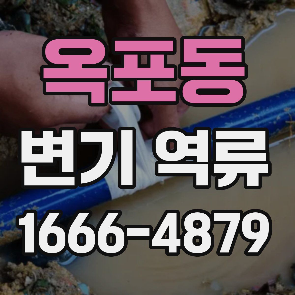 옥포동 변기 역류