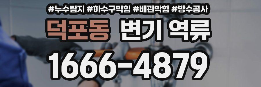 덕포동 변기 역류