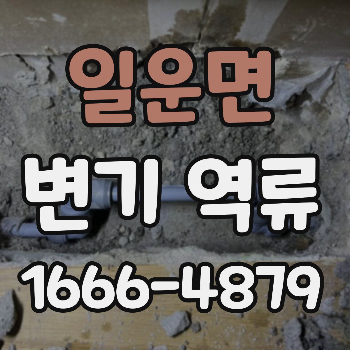 일운면 변기 역류