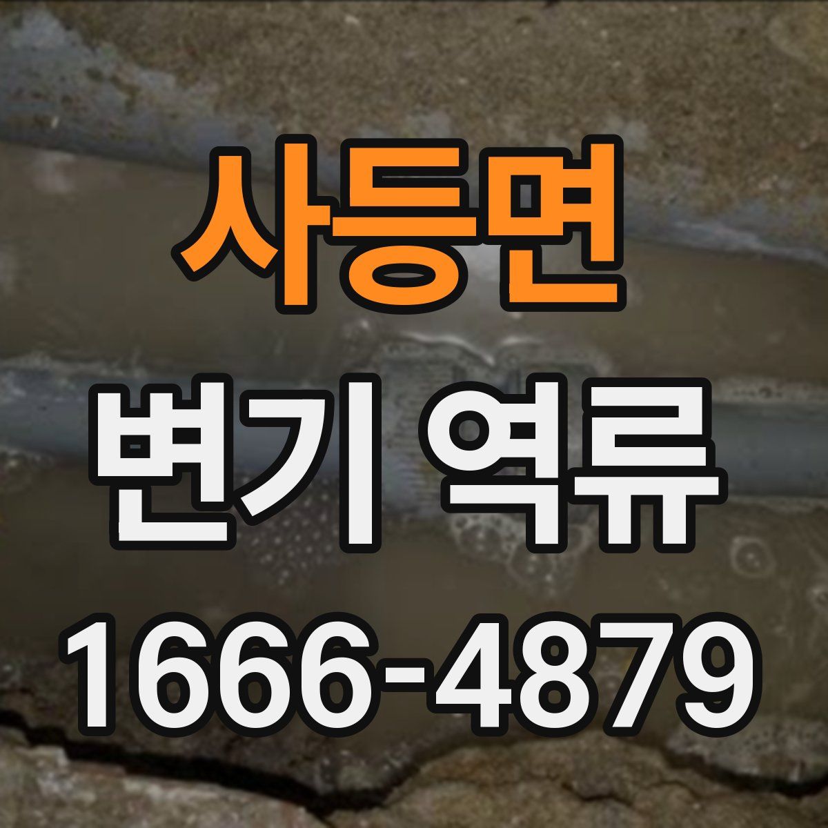 사등면 변기 역류
