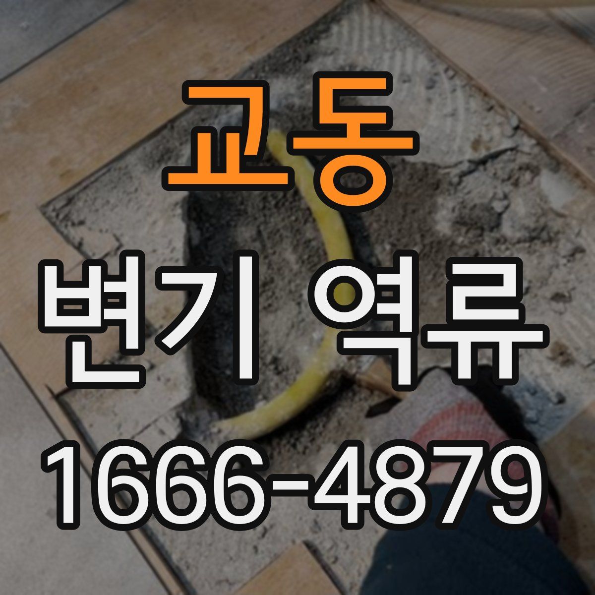 교동 변기 역류