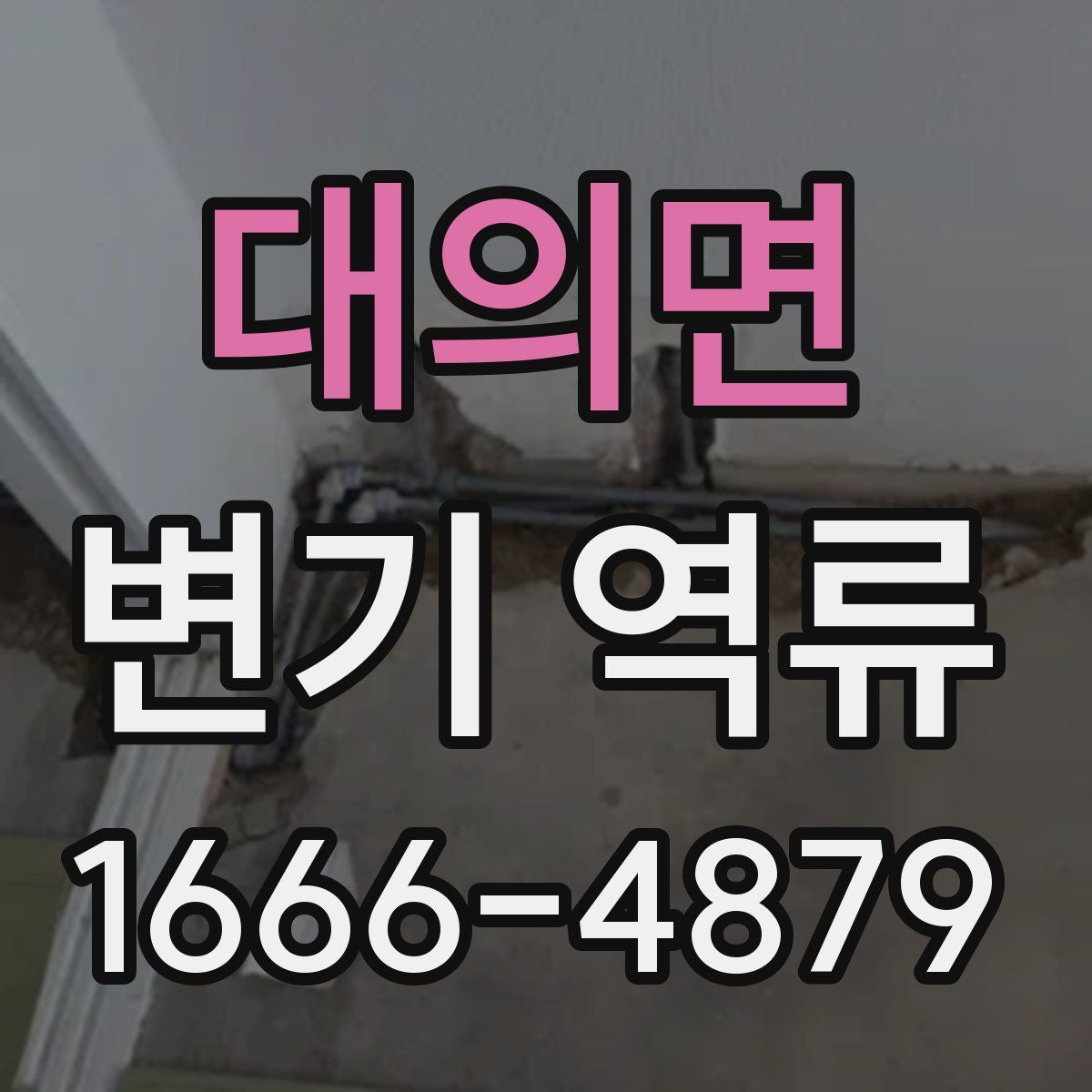 대의면 변기 역류