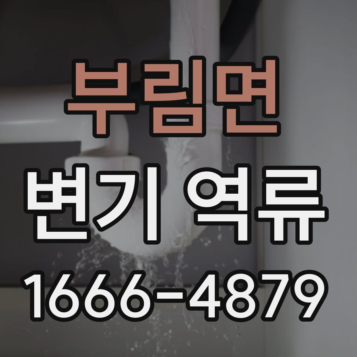 부림면 변기 역류