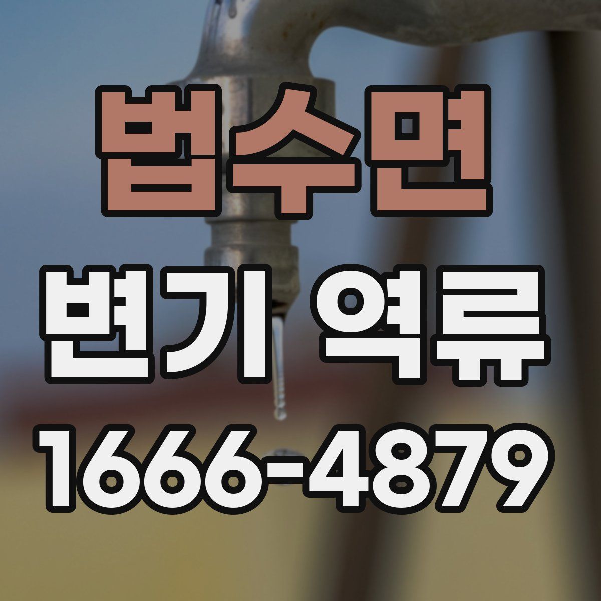 법수면 변기 역류