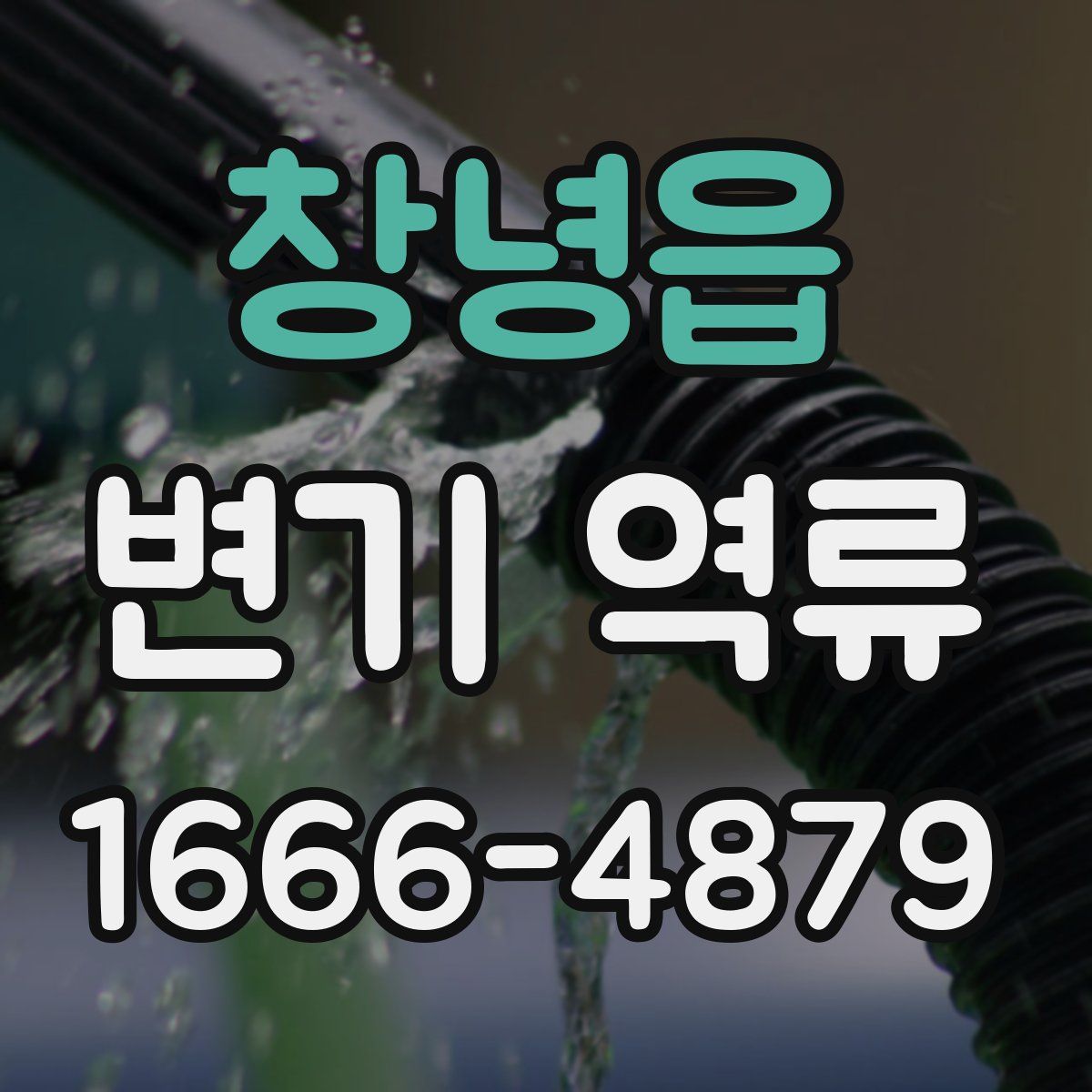 창녕읍 변기 역류