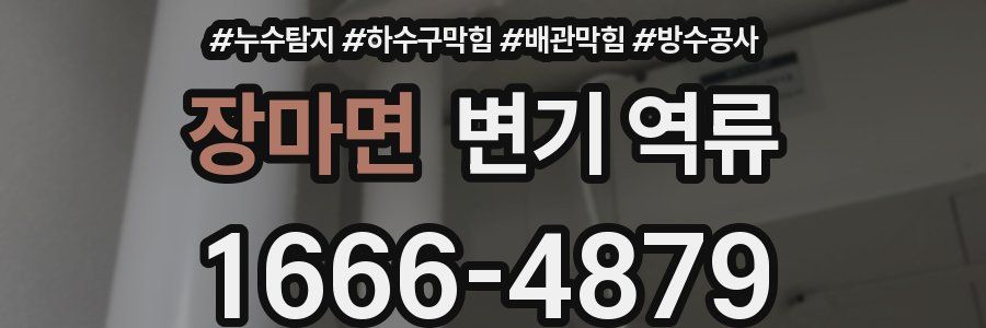 장마면 변기 역류