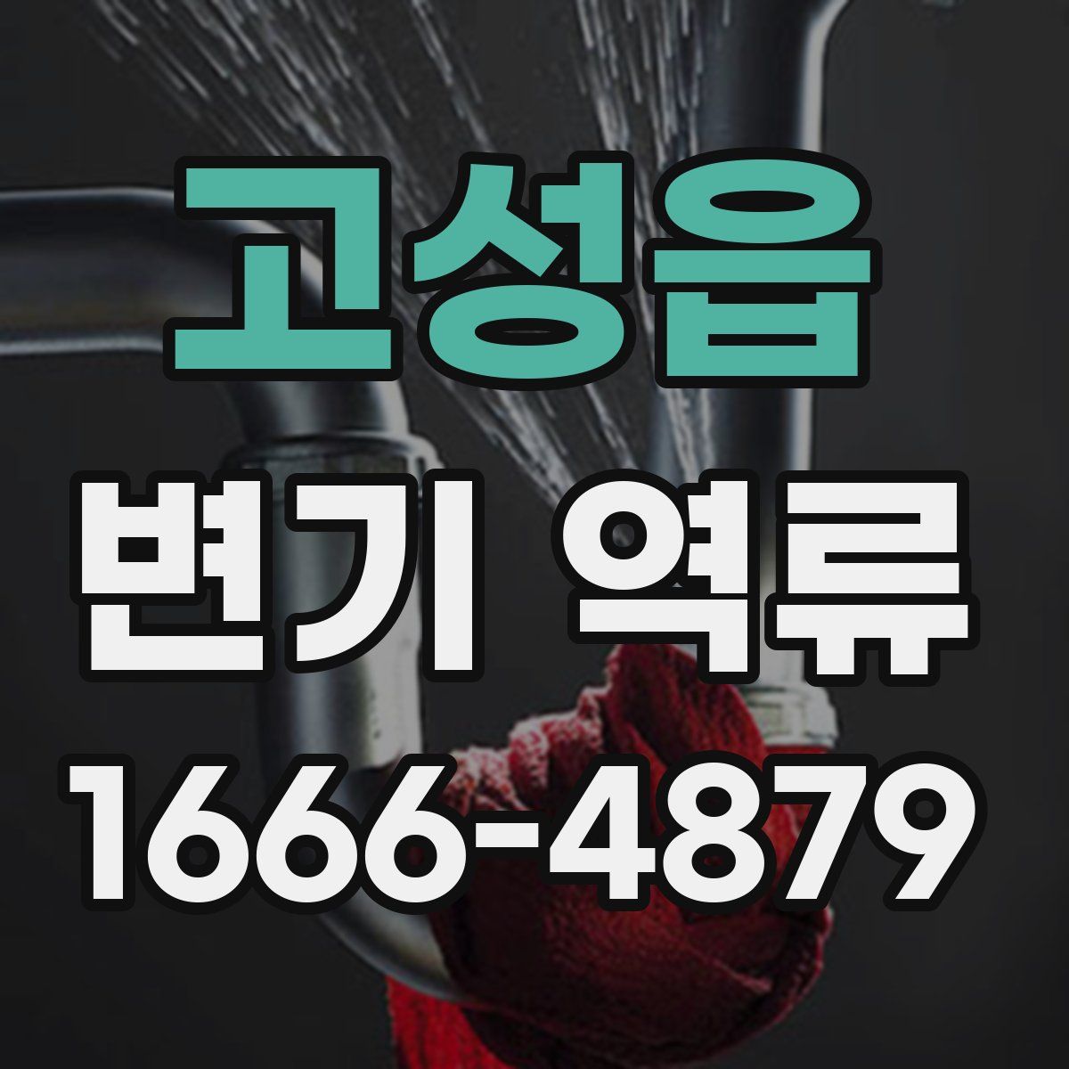 고성읍 변기 역류