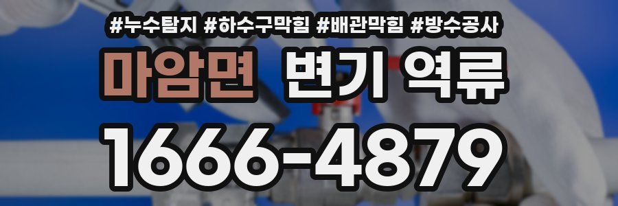 마암면 변기 역류