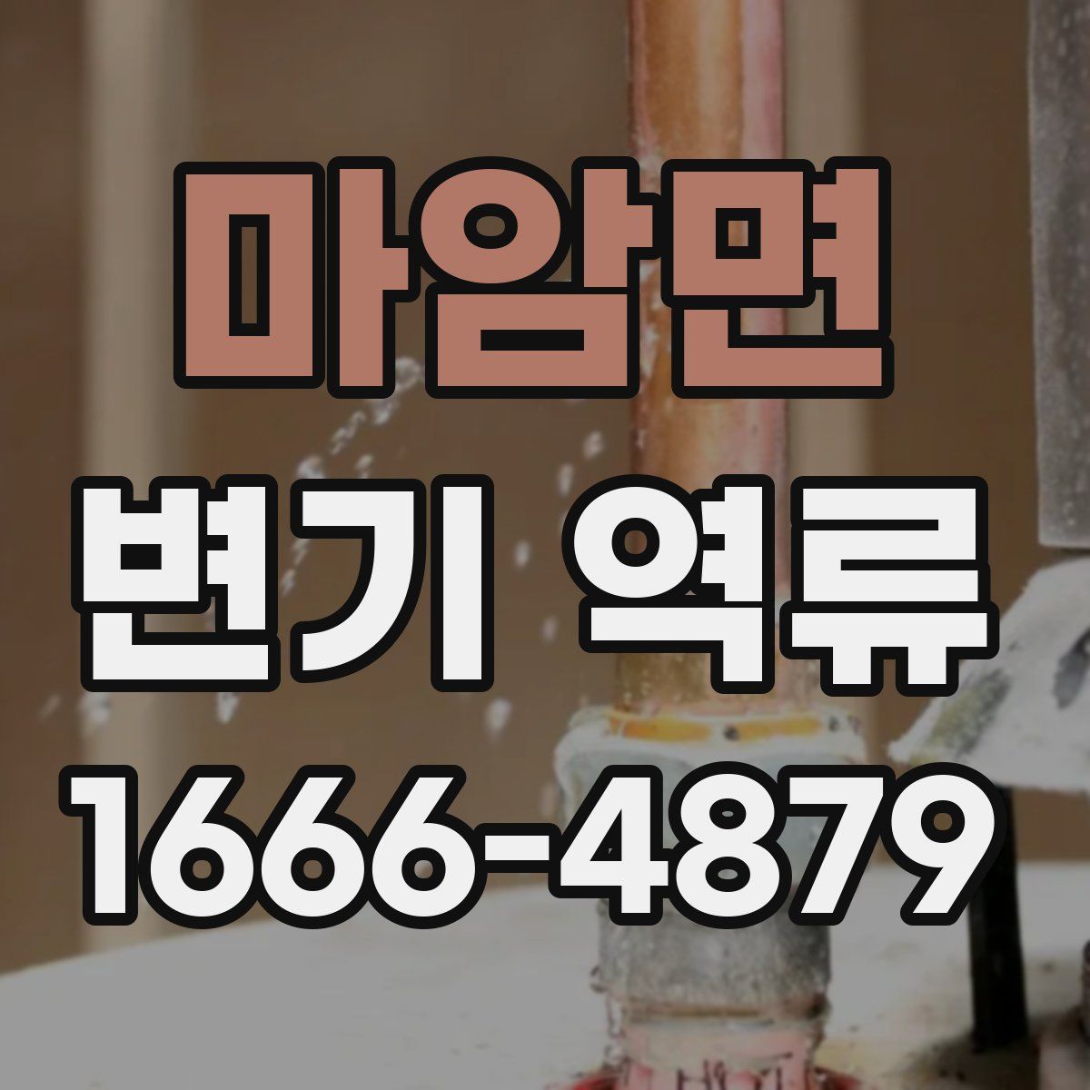 마암면 변기 역류