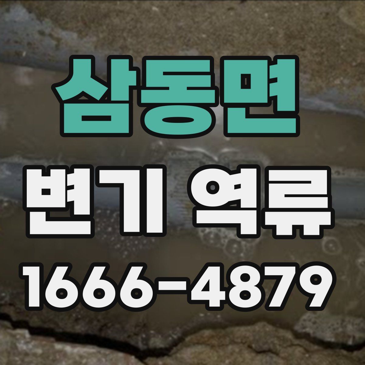 삼동면 변기 역류
