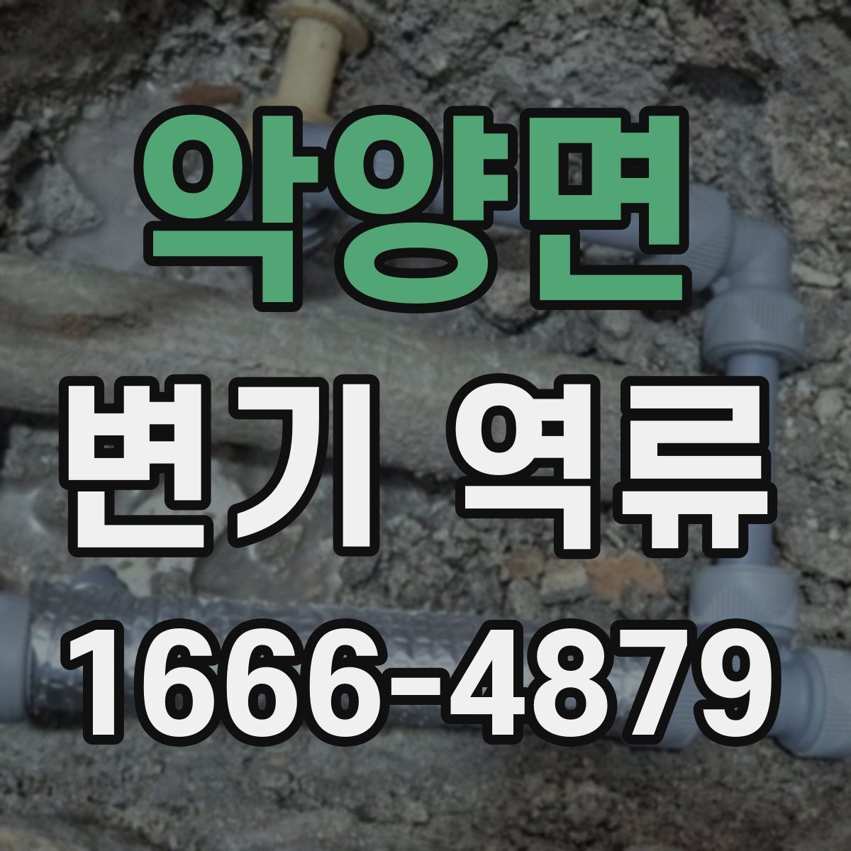 악양면 변기 역류