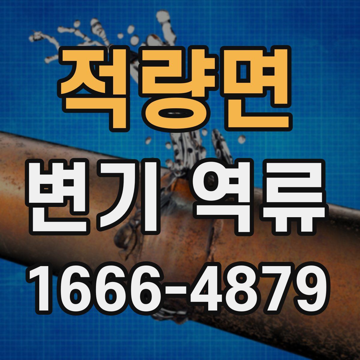 적량면 변기 역류